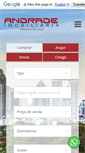 Mobile Screenshot of imobiliariaandrade.com